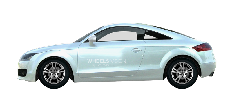 Заводские размеры шин и дисков Audi TT II (8J) Купе (2006 - 2014)