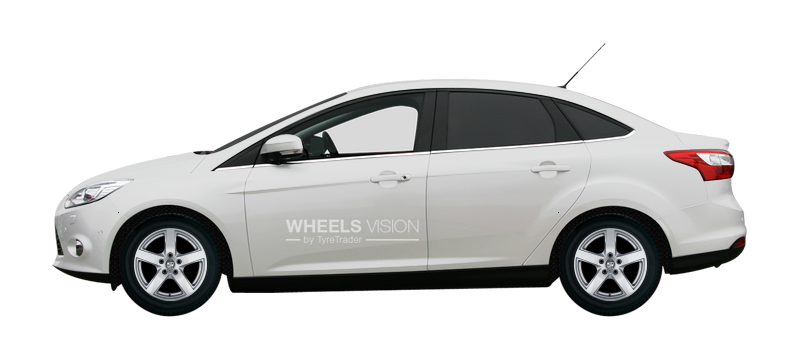 Заводские размеры шин и дисков Ford Focus III Седан (2011 - 2025)