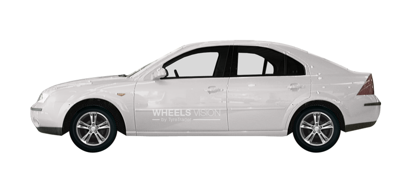 Заводские размеры шин и дисков Ford Mondeo III Лифтбек (2000 - 2007)