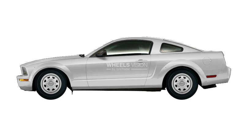 Заводские размеры шин и дисков Ford Mustang V Купе (2004 - 2014)