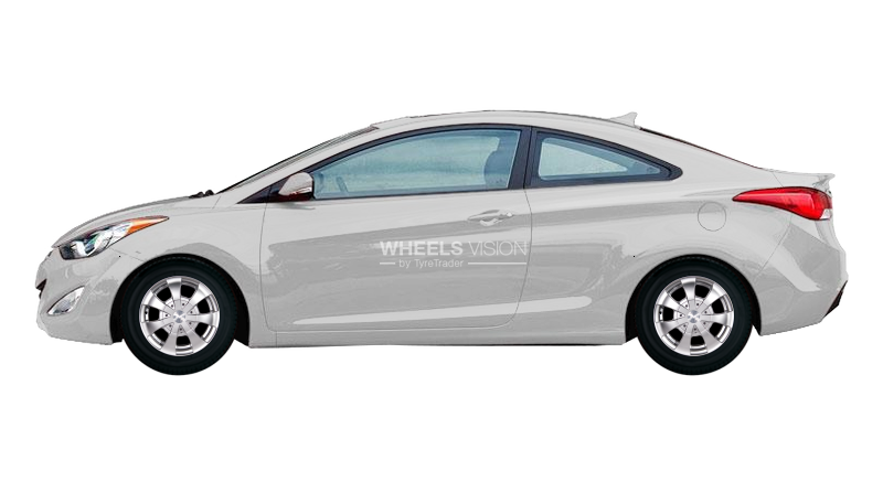 Заводские размеры шин и дисков Hyundai Elantra V (MD) Купе (2010 - 2025)