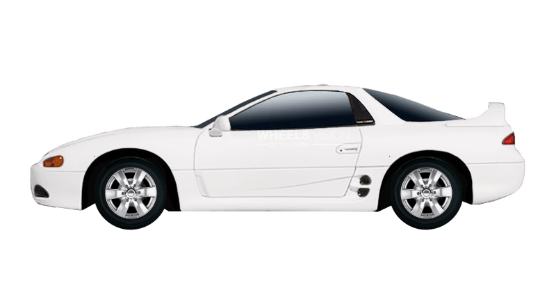 Заводские размеры шин и дисков Mitsubishi 3000 GT  Купе (1990 - 2000)