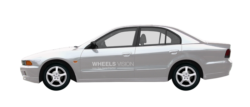 Заводские размеры шин и дисков Mitsubishi Galant VIII Седан (1996 - 2006)
