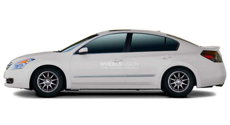 Factory wheels and tyres sizes Nissan Altima IV Sedan (2007 - 2012)