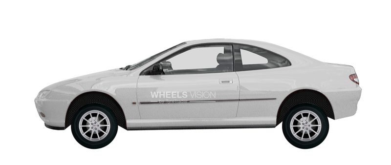 Factory wheels and tyres sizes Peugeot 406  Coupe (1997 - 2004)