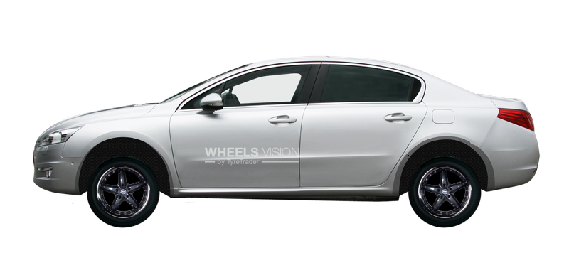 Factory wheels and tyres sizes Peugeot 508 I Sedan (2011 - 2025)