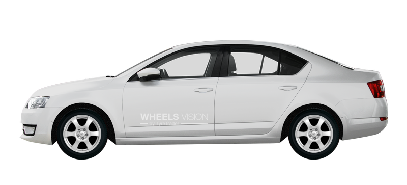 Заводские размеры шин и дисков Skoda Octavia III Лифтбек (2013 - 2025)