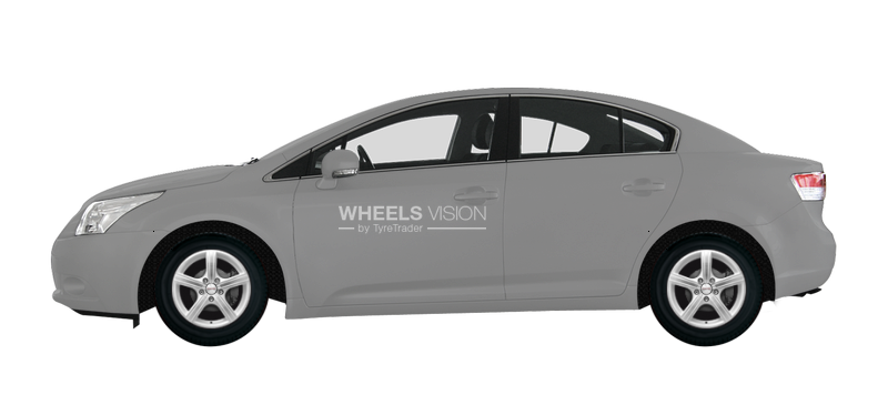 Заводские размеры шин и дисков Toyota Avensis III Седан (2009 - 2025)
