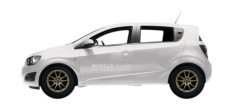Wheel Borbet RS for Chevrolet Aveo II Hetchbek 5 dv.