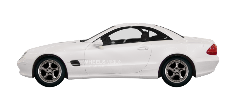 Wheel Keskin KT7 Crazy for Mercedes-Benz SL-klasse V (R230) Restayling 2