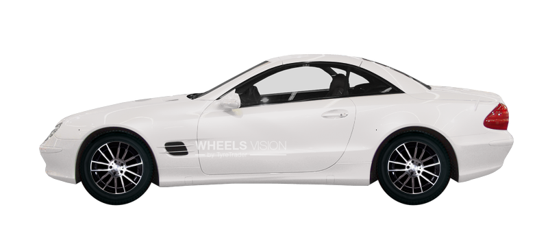 Wheel Racing Wheels H-408 for Mercedes-Benz SL-klasse V (R230) Restayling 2