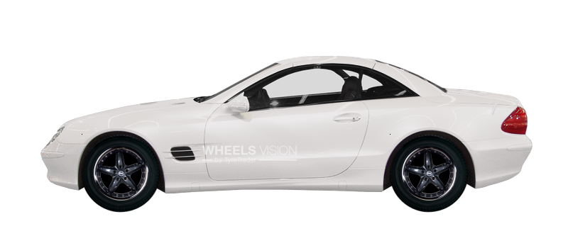 Wheel Racing Wheels H-303 for Mercedes-Benz SL-klasse V (R230) Restayling 2