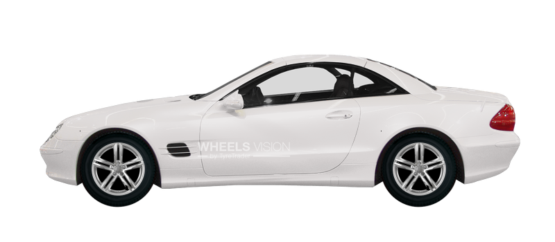 Диск Wheelworld WH11 на Mercedes-Benz SL-klasse V (R230) Рестайлинг 2