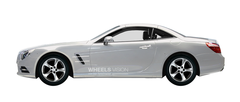 Wheel Rial Catania for Mercedes-Benz SL-klasse VI (R231)