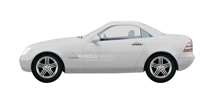 Wheel Wheelworld WH12 for Mercedes-Benz SLK-klasse I (R170) Restayling