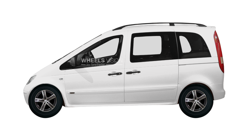 Wheel Racing Wheels H-412 for Mercedes-Benz Vaneo