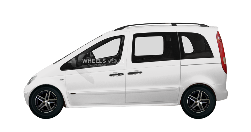 Wheel Racing Wheels H-414 for Mercedes-Benz Vaneo