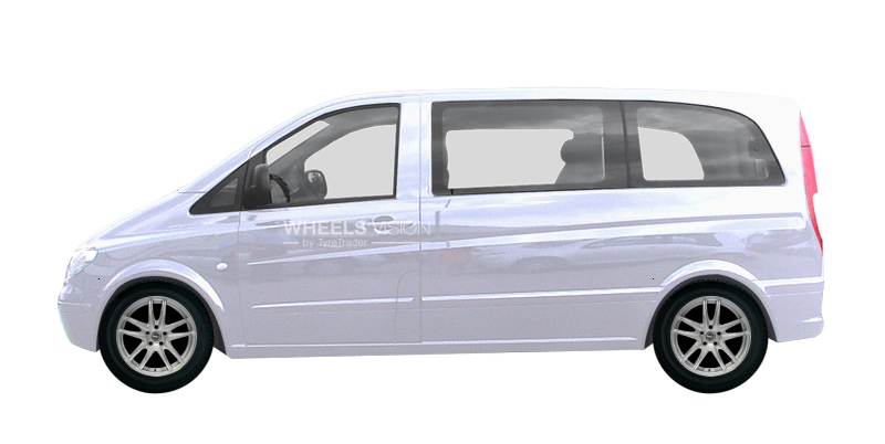 Диск ProLine Wheels VX100 на Mercedes-Benz Viano I (W639) Рестайлинг