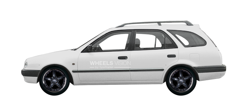 Диск Racing Wheels H-303 на Toyota Corolla VIII (E110) Рестайлинг Универсал 5 дв.