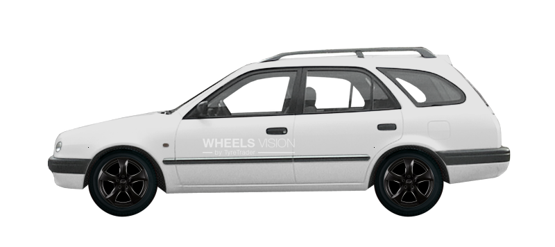 Диск Wheelworld WH22 на Toyota Corolla VIII (E110) Рестайлинг Универсал 5 дв.