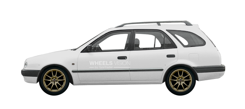 Wheel Borbet RS for Toyota Corolla VIII (E110) Restayling Universal 5 dv.