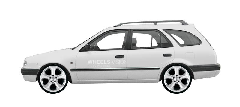 Диск Autec Xenos на Toyota Corolla VIII (E110) Рестайлинг Универсал 5 дв.