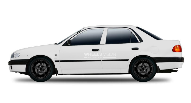 Wheel Enkei Kojin for Toyota Corolla VIII (E110) Restayling Sedan