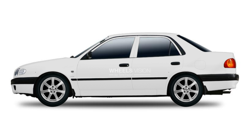 Диск Autec Zenit на Toyota Corolla VIII (E110) Рестайлинг Седан