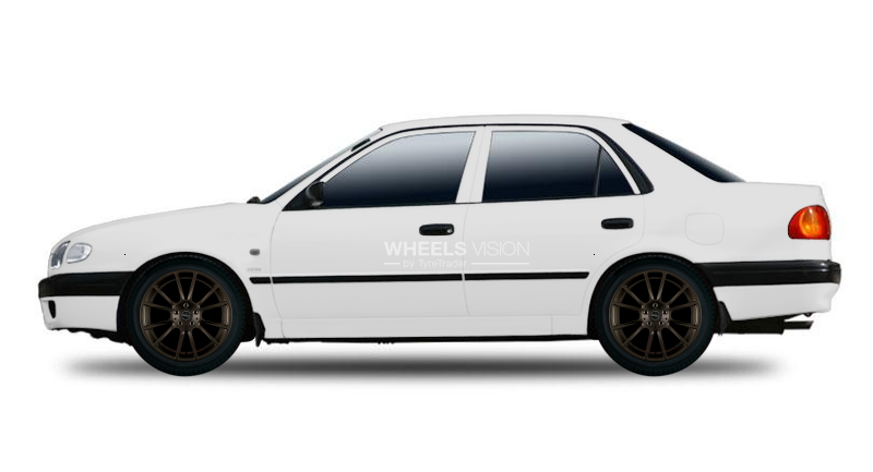 Wheel ProLine Wheels PXF for Toyota Corolla VIII (E110) Restayling Sedan