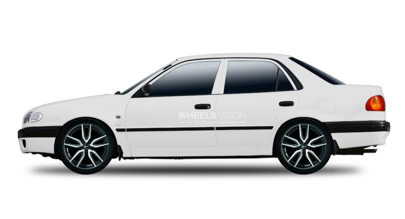 Wheel Rial Torino for Toyota Corolla VIII (E110) Restayling Sedan