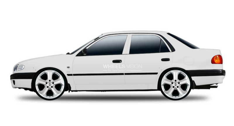 Wheel Autec Xenos for Toyota Corolla VIII (E110) Restayling Sedan