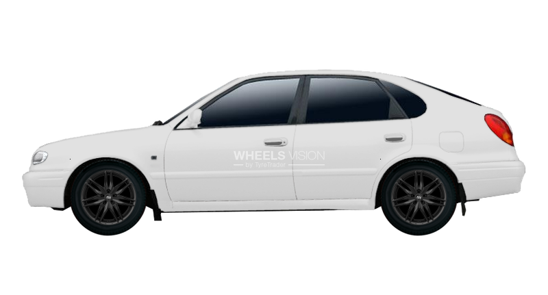 Wheel MSW 24 for Toyota Corolla VIII (E110) Restayling Hetchbek 5 dv.