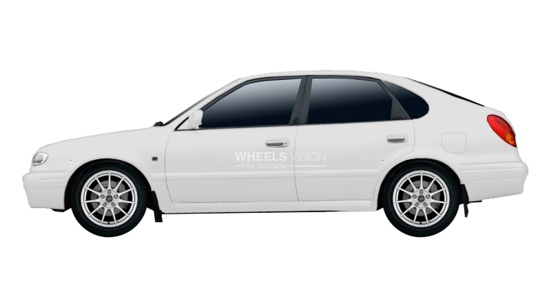 Wheel MSW 85 for Toyota Corolla VIII (E110) Restayling Hetchbek 5 dv.