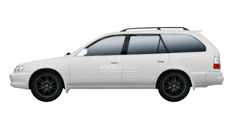 Wheel MSW 24 for Toyota Corolla VII (E100) Universal 5 dv.