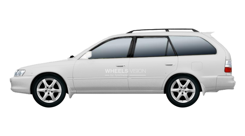 Wheel Alutec Blizzard for Toyota Corolla VII (E100) Universal 5 dv.