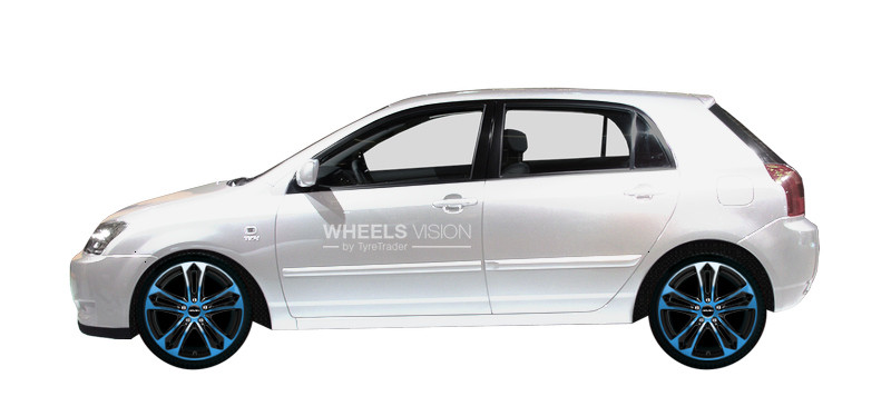 Wheel Carmani 5 for Toyota Corolla IX (E120, E130) Restayling Hetchbek 5 dv.