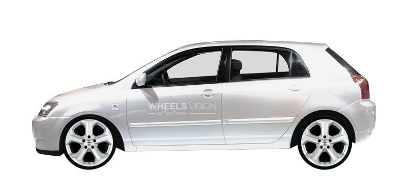 Диск Autec Xenos на Toyota Corolla IX (E120, E130) Рестайлинг Хэтчбек 5 дв.