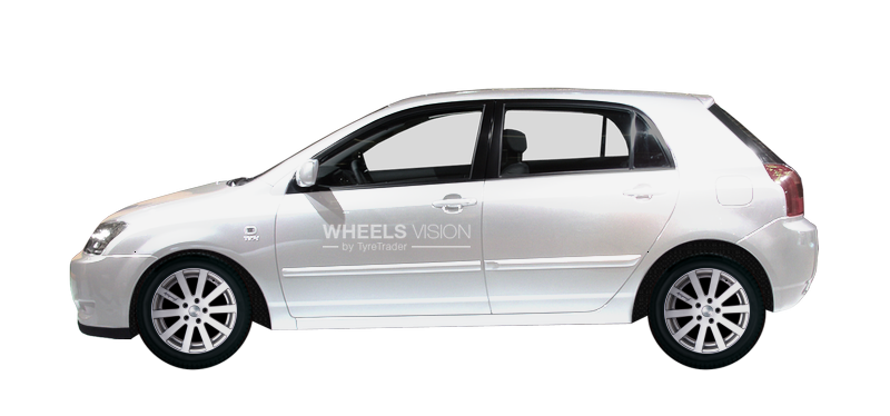 Wheel Racing Wheels H-339 for Toyota Corolla IX (E120, E130) Restayling Hetchbek 5 dv.
