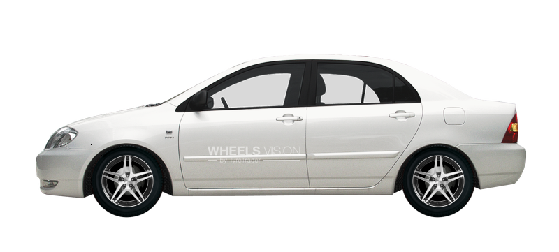 Wheel Dezent RB for Toyota Corolla IX (E120, E130) Restayling Sedan