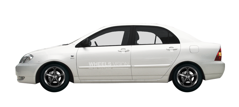 Wheel League 255 for Toyota Corolla IX (E120, E130) Restayling Sedan