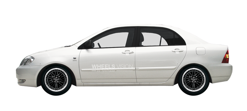 Wheel Borbet CW2 for Toyota Corolla IX (E120, E130) Restayling Sedan