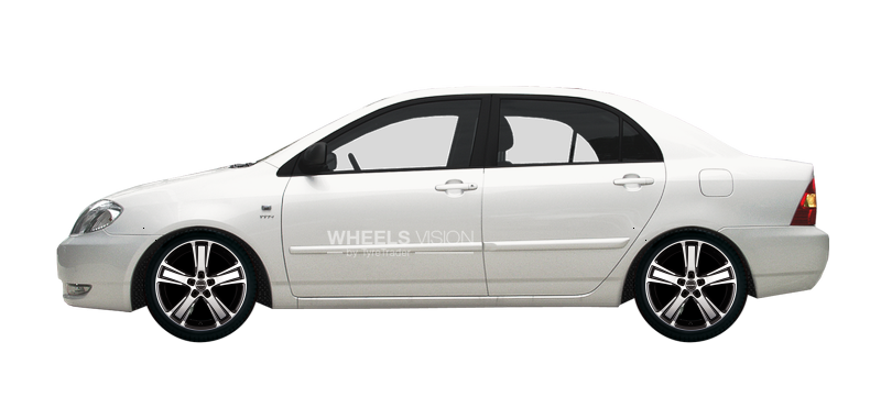 Wheel Borbet MA for Toyota Corolla IX (E120, E130) Restayling Sedan