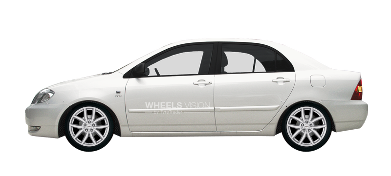 Wheel Dezent TE for Toyota Corolla IX (E120, E130) Restayling Sedan