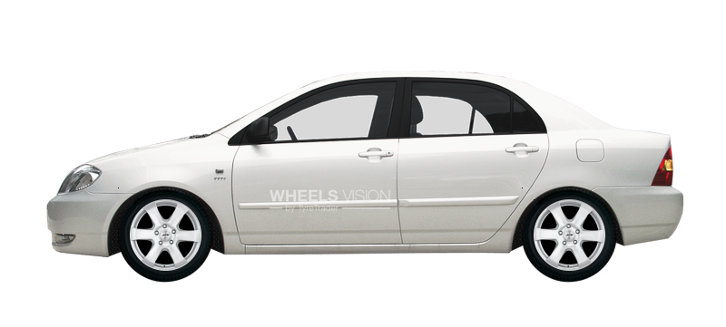 Wheel Autec Baltic for Toyota Corolla IX (E120, E130) Restayling Sedan