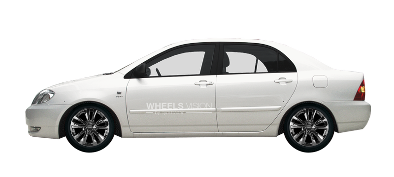 Wheel Oxxo Oberon 5 for Toyota Corolla IX (E120, E130) Restayling Sedan