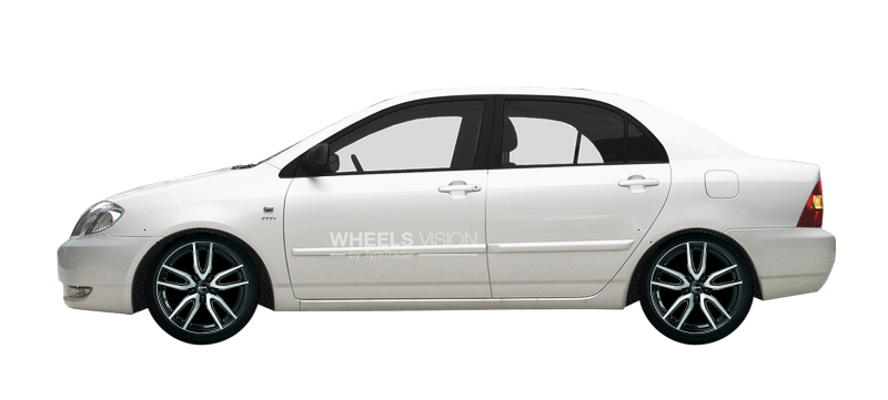 Wheel Rial Torino for Toyota Corolla IX (E120, E130) Restayling Sedan