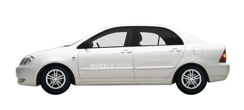Wheel Anzio Turn for Toyota Corolla IX (E120, E130) Restayling Sedan