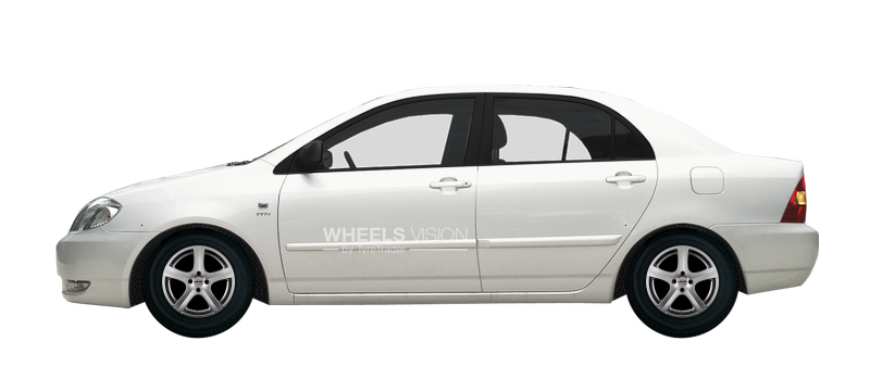 Wheel Autec Nordic for Toyota Corolla IX (E120, E130) Restayling Sedan