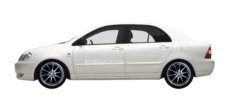 Wheel Tomason TN1 for Toyota Corolla IX (E120, E130) Restayling Sedan