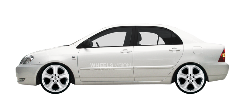 Wheel Autec Xenos for Toyota Corolla IX (E120, E130) Restayling Sedan